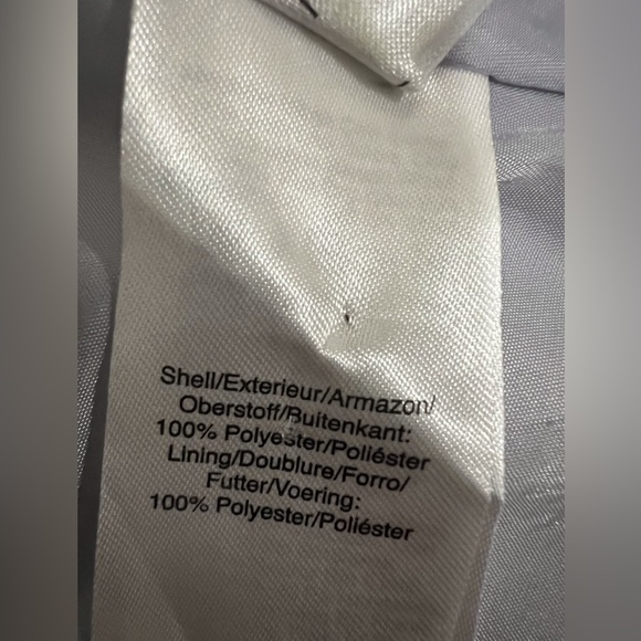 DKNY Two Button Grey Blazer Size 4 - Picture 4 of 5